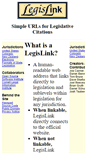 Mobile Screenshot of legislink.org